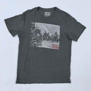 Vintage , LIFE motorcycle t-shirt